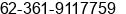 Phone number of Mr. Eko Febry at Denpasar